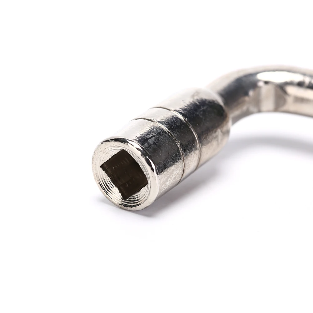 Steel L-shape Piano Tuner Spanner Guzheng Square Shape Tip Tuning Hammer Wrench Guzheng Tuning Wrench