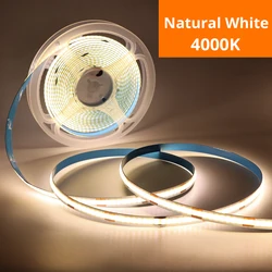 Touch Sensor Dimmable USB LED Strip Lights - Versatile Decorative Lighting - 1m (Natural White)