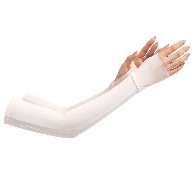 Anti-Sunburn Arm Sleeve Ice Silk Cover Uv Protective Cover Sun Protection Arm Sleeve Cover toprunn a variety of styles cool men cycling uv sun protection cuff cover protective arm sleeve bike sport arm warmers sleeves