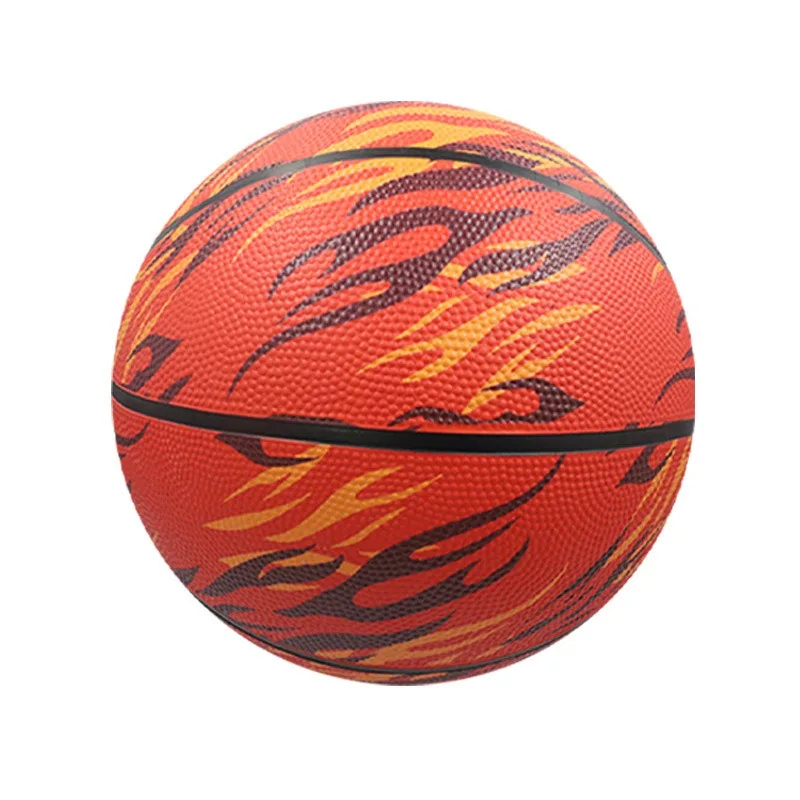 2023 New Children No. 3 No. 5 No. 7 Rubber basketball Adult training PVC anti-slip wear indoor and outdoor PU basketball 5