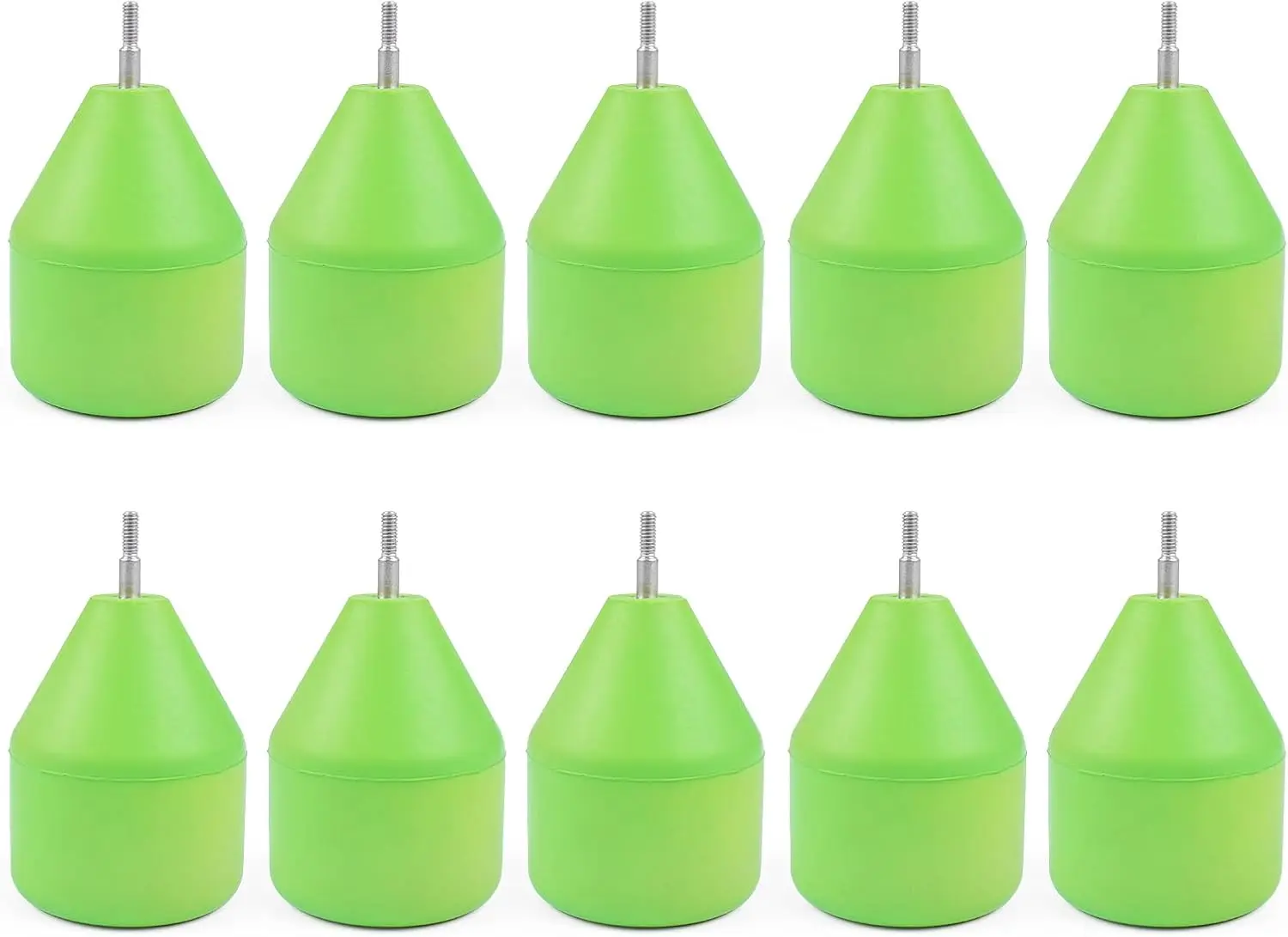6/12pcs 8 mm Archery Safe Plastic Arrowheads Whistle Arrowhead Target Points Make A Sound When Shooting Hunting Arrow Accessory - 18