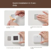 Motion Sensor Light USB Night Light โคมไฟ LED พร้อมสวิตช์ชาร์จไฟเหนี่ยวนําสําหรับห้องครัวบันไดห้องโถงตู้เสื้อผ้าห้องนอน 5