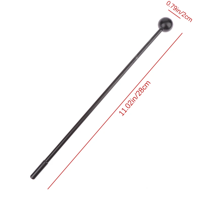 2Pcs 28cm Percussion Drum Sticksmallets Drumsticks Adults Stick Mallet Rhythm Rubber Kids Stick Mallet Plastic Instrument