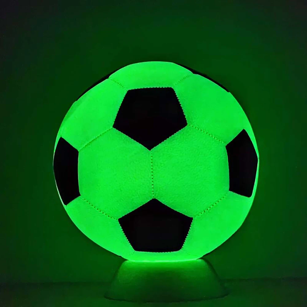Glowing Size 5 Durable Soccer Ball for Indoor and Outdoor Training and Competition