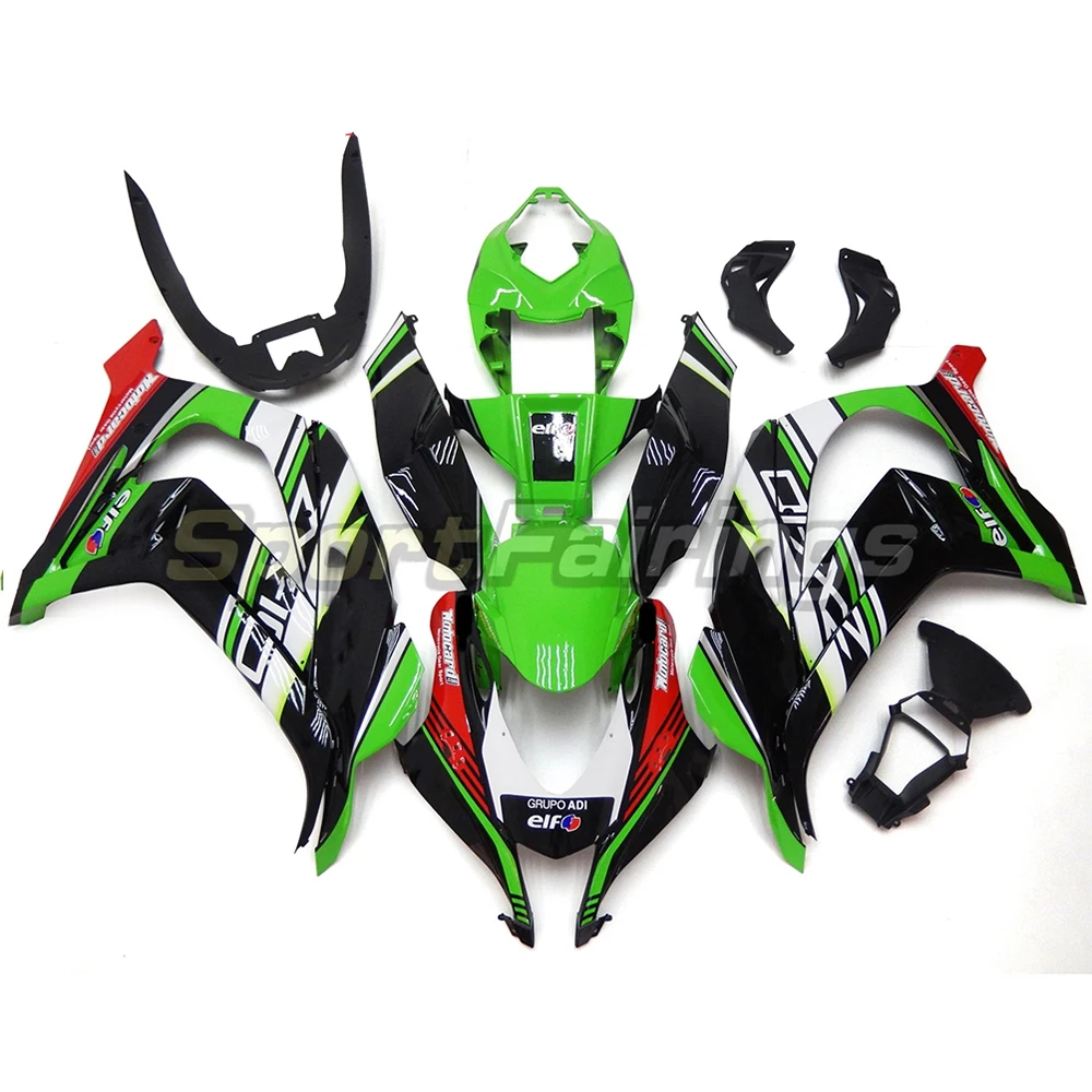 

Motorcycle Fairing Kit For Ninja ZX10R ZX 10R ZX-10R 2016 2017 2018-2021 ABS Plastic Injection Body Full Bodykits Black shell