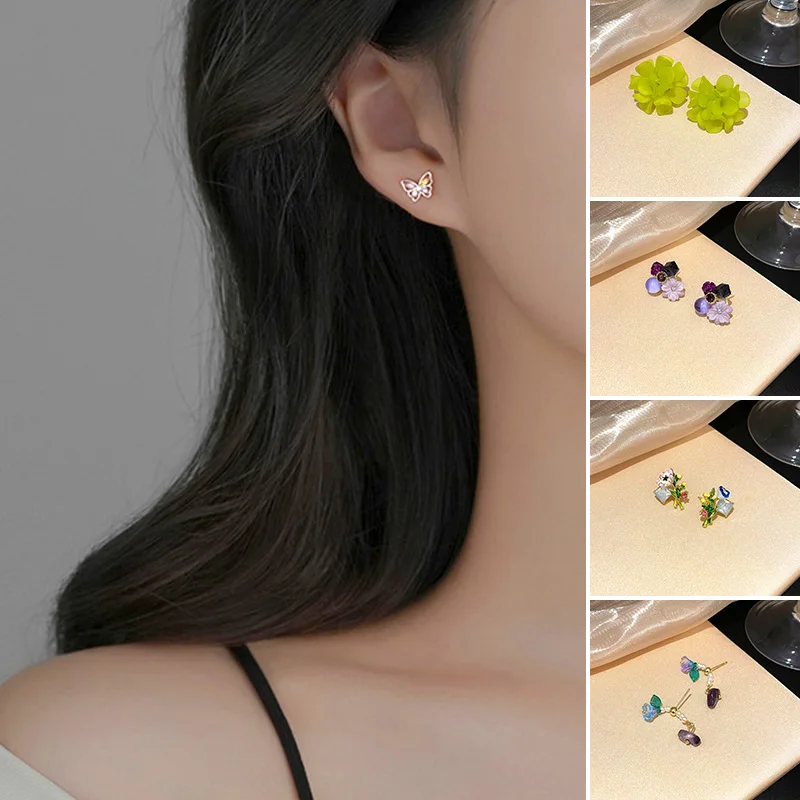 

Новые серьги-бабочки для женщин, летние модные супер индивидуальные серьги, простые Роскошные и маленькие дизайнерские серьги