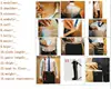 3 Pieces  Men's Suits Formal Single Breasted Slim Fit Herringbone Tweed Wool Middle Long Style  Groomsmen (Blazer+Vest+Pants) 6