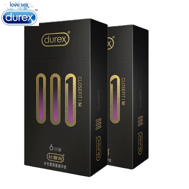 001 Polyurethan Durex 54mm Close fit unsichtbare Penis hülle super geschmiert ultra dünne nicht Latex sicherer Erwachsenen Produkt für Männer