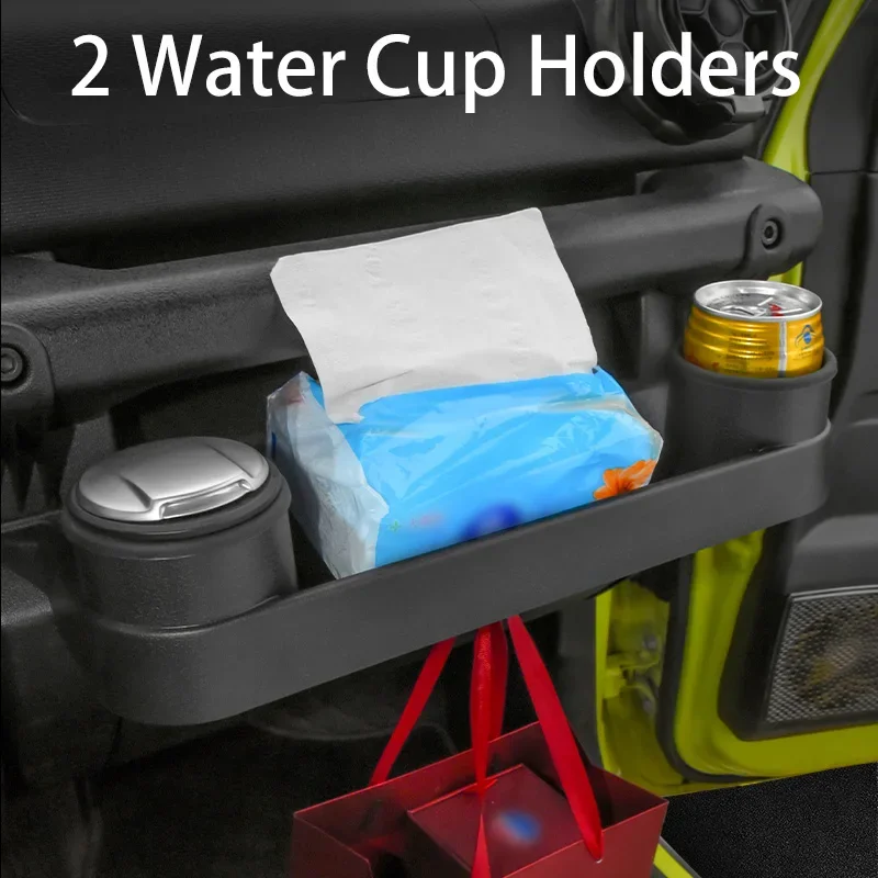 Drink Cup Holder Center Console Storage Box Console Storage Box Car Storage Holder Multifunctional Car Dashboard Console Storage Box Water Cup Holder Mobile Phone Organizer Tray Auto Parts For Jimny JB64 JB74