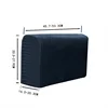 2pcs/set Shake fleece solid color elastic dustproof sofa armrest glove decoration 3
