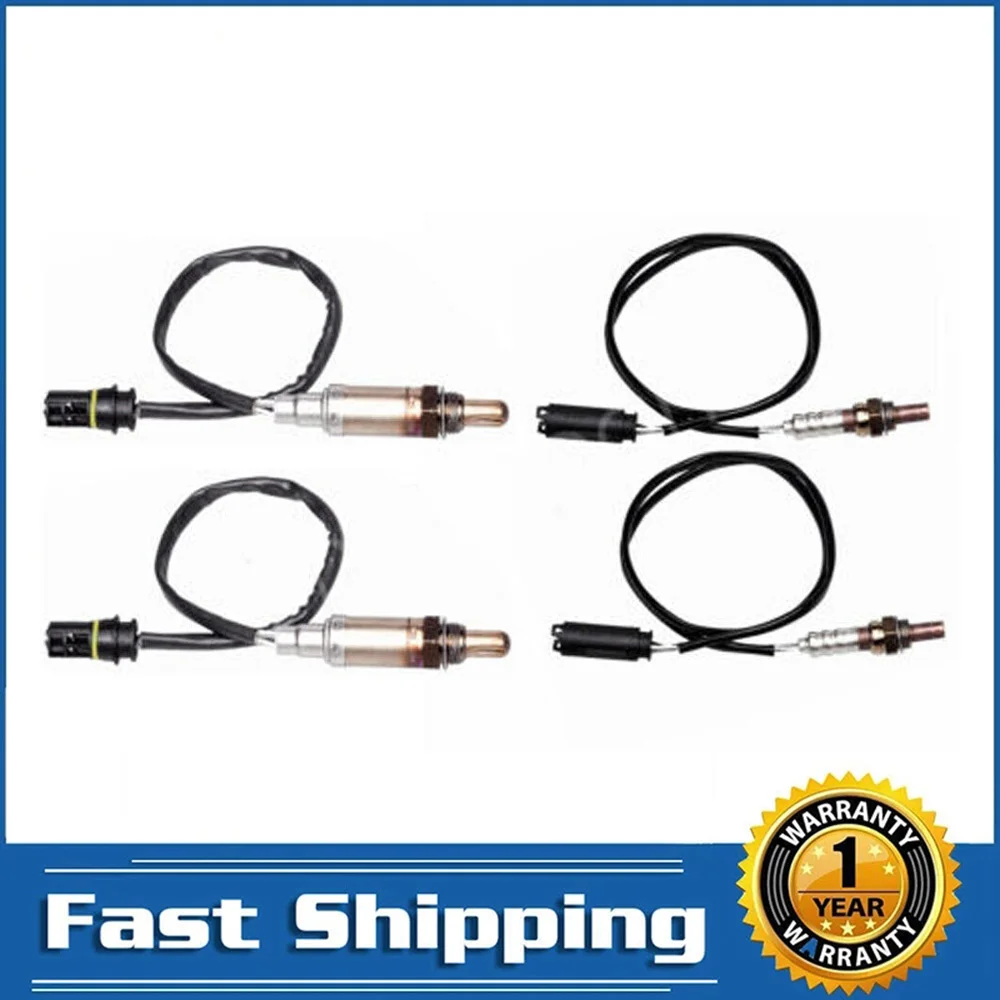 

4pcs O2 Oxygen Sensor Lambda Upstream & Downstream for BMW 323i 330i 525i 530i Z3 Z4 X3 X5 234-4672 234-4683