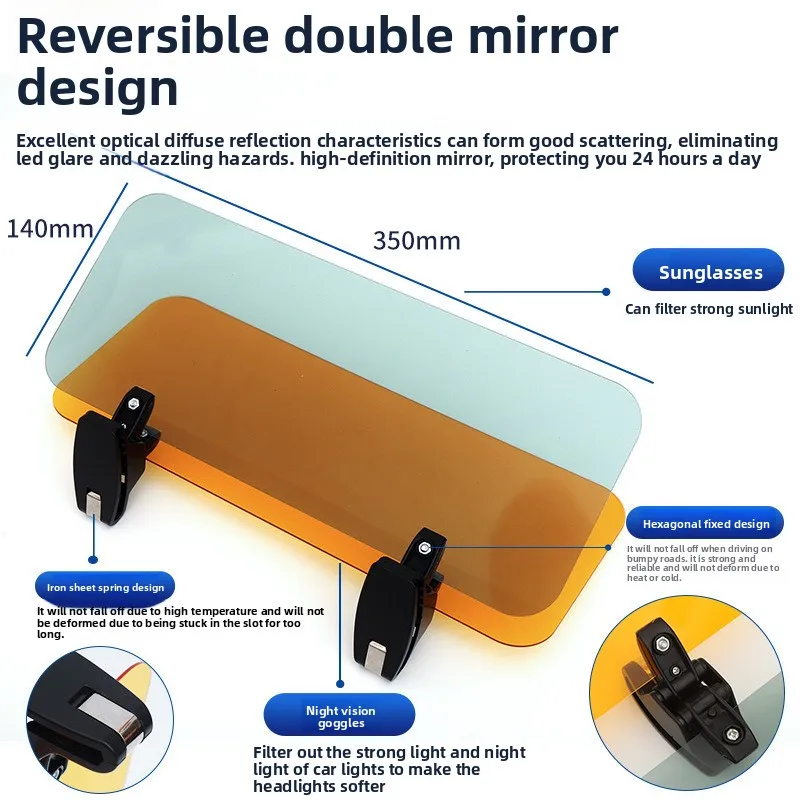 Day and Night Anti-Glare Vision Enhancement Driving Glasses