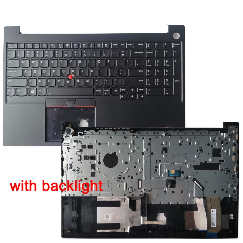 Lenovo-thinkpad Palma Resto Superior Tampa do Teclado Shell Case Laptop E15 Gen1 - Imagem 2