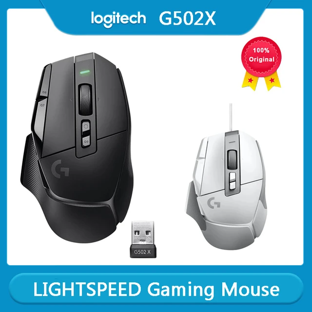 Logitech G502 X Wireless Gaming Mouse G502X LIGHTSPEED 25K Hero