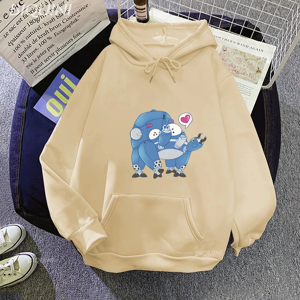 

Anime Ghost In The Shell Hoodie Japanese Cartoon Spring/Autumn Unisex Woman and Man Sweatshirt Harajuku Sudaderas Pullovers