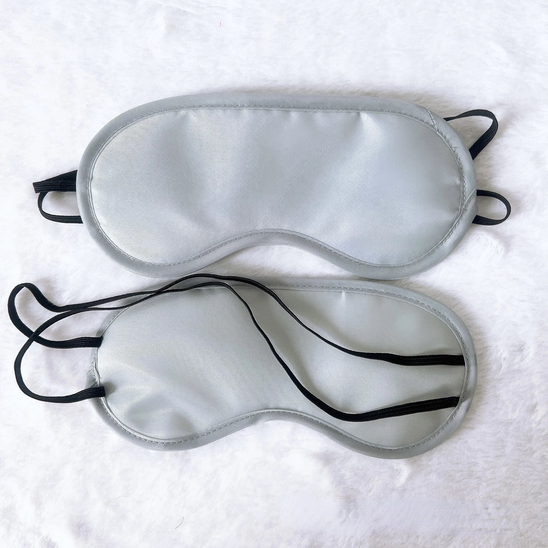 1PC Eye Mask Eyeshade Cover Shade Soft Blindfold Travel Eyepatch Natural Sleeping Eye Patch Sleep Eye Mask Women Men 2