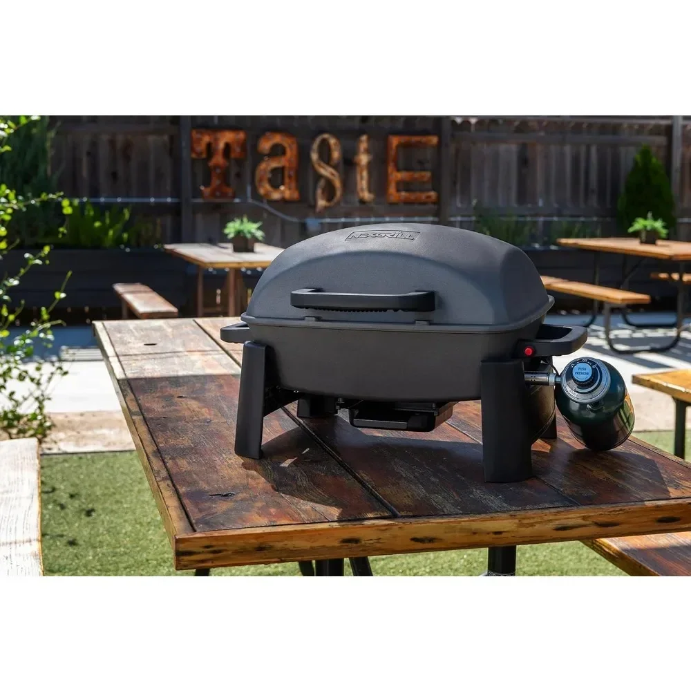 1-Burner Portable Propane Grill 4