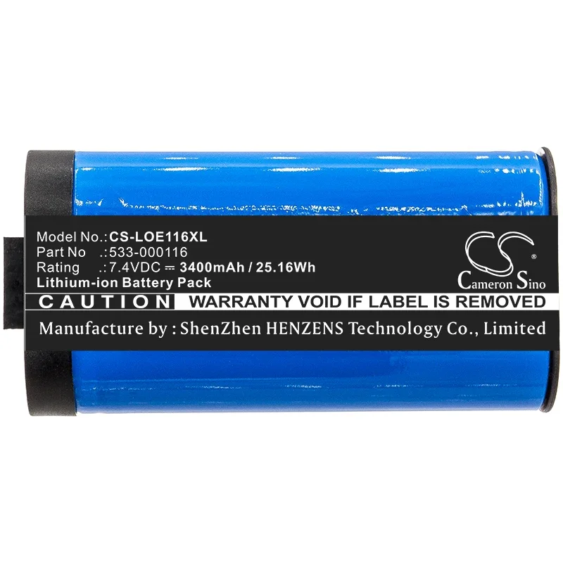 

CS 3400mAh Battery For Logitech 533-000116 533-000138 Logitech UE MegaBoom S-00147