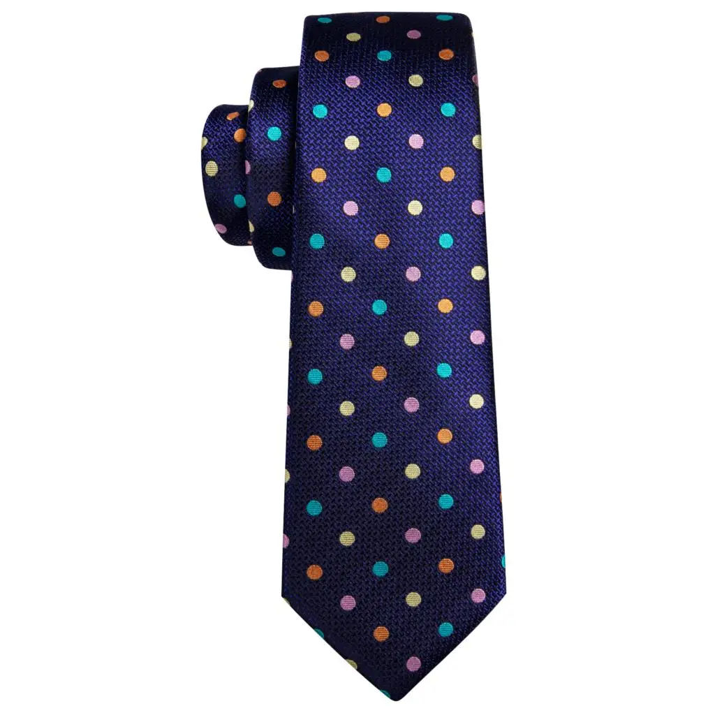 Men Tie Hankerchief Cufflinks Set Designer Necktie for Male Wedding Business Party 30 Colours neck tie