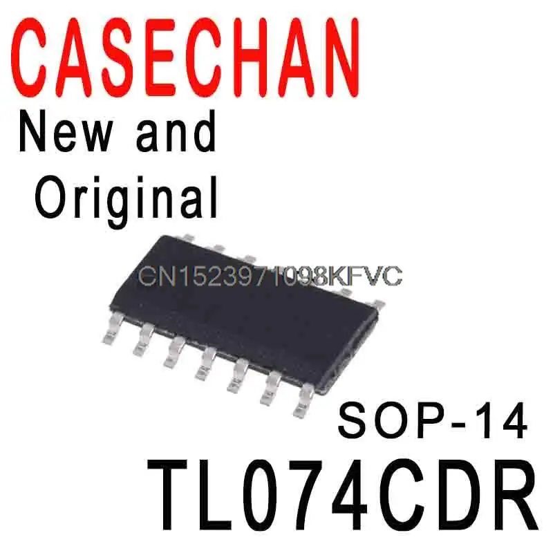 10PCS New and Original TL074 TL074C SMD SOP-14 Operational Amplifier ...