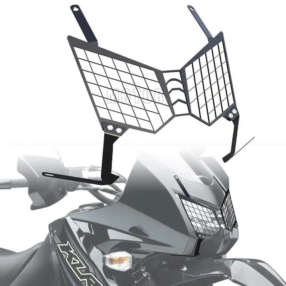 

KLR650 2008-2010 2011 2012 2013 2014 2015 2016 2017 2018 Motorcycle Headlight Grill Guard Protection Cover For Kawasaki KLR 650