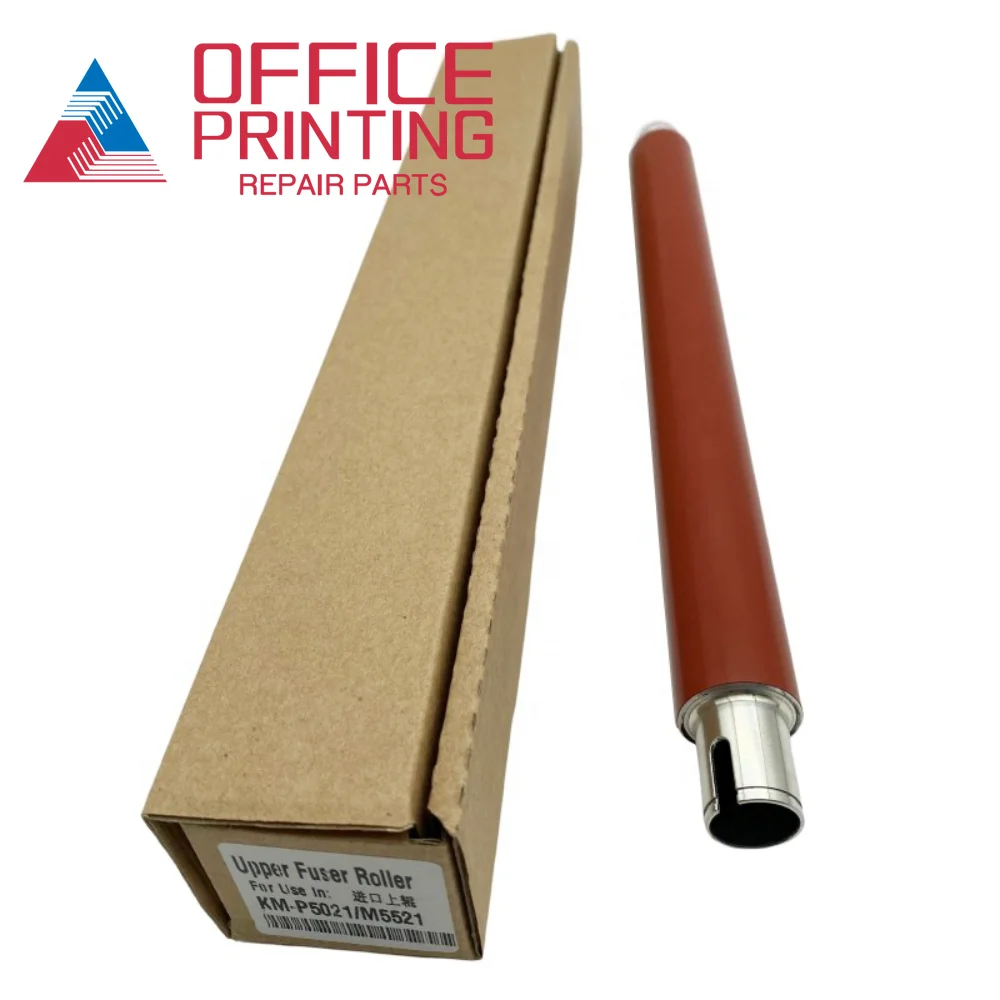 

1 шт. новый качественный верхний фьюзерный ролик для kyocera P5018 P5021 M5526 P5026 M5521, детали для копировального принтера, нагревательный ролик