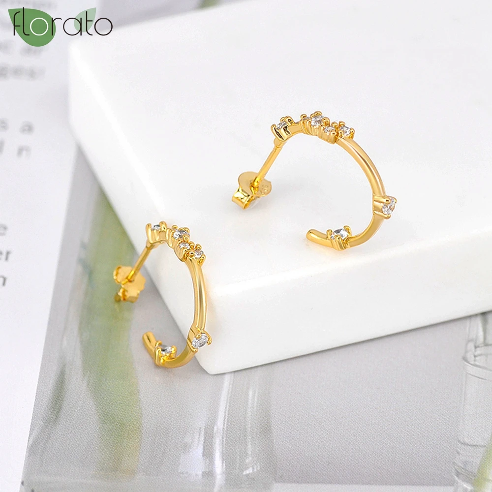 Рисунок 4 - Женские серьги-гвоздики из серебра