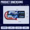 1/2pcs Zeee 3S 5200mAh Lipo Battery 11.1V 80C with T/XT60/EC3/5 Plug Hardcase for RC Car Buggy Truck FPV Drone RC Model Parts 2