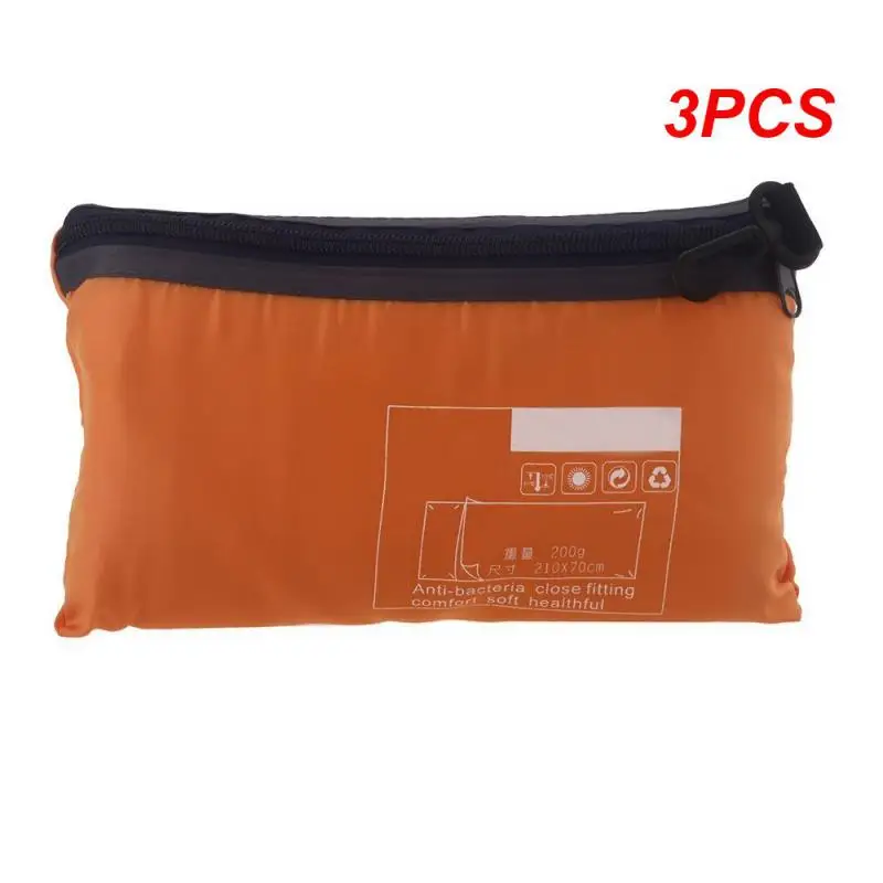 

3PCS Ultralight Sleeping Bag Liner Convenient Anti-pilling Single Adult Healthy Envelope Sleeping Bag Outdoors Camping Hiking