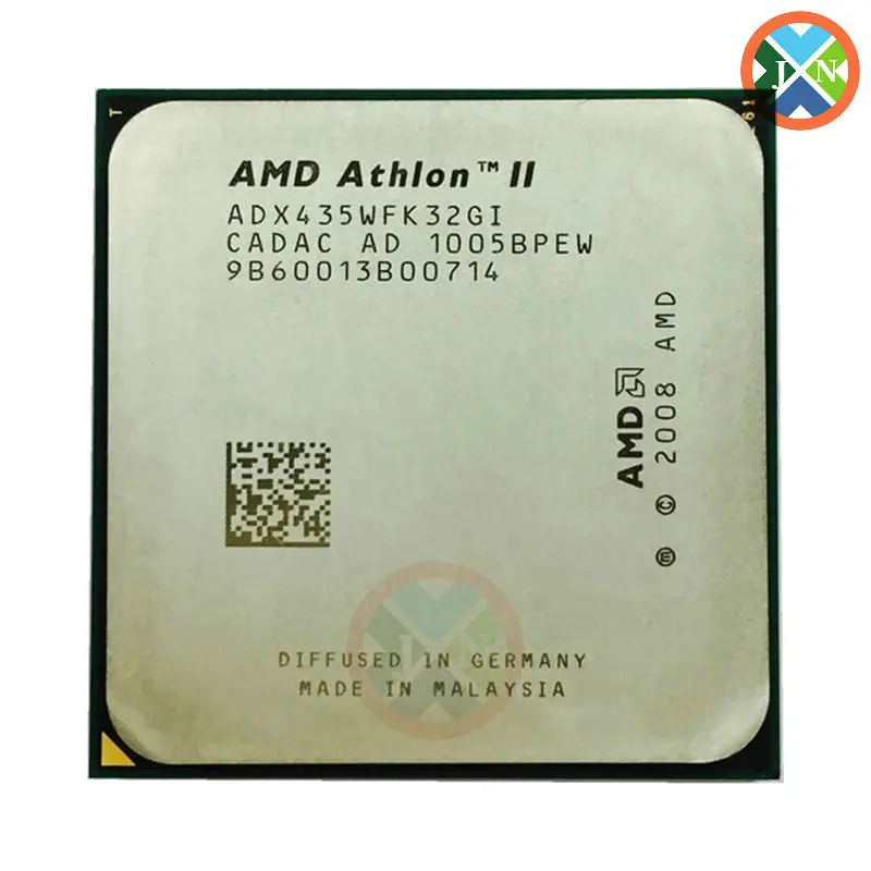 

ЦП AMD Athlon II X3 435 2,9 ГГц, трехъядерный процессор ADX435WFK32GI, разъем AM3