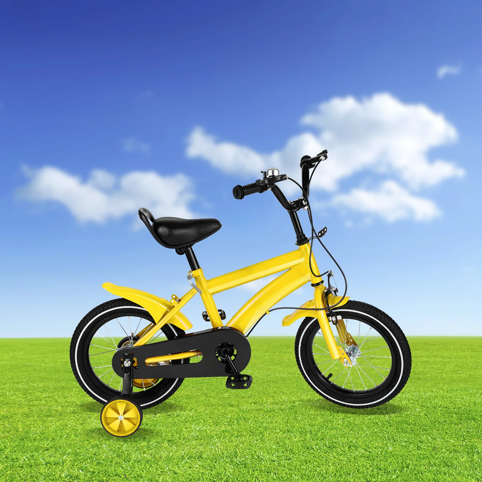 Bicicleta Infantil Sin Pedales De 14″ – Marco Ultraligero De Magnesio, 3.9 Kg, Neumáticos De Aire, Sillín Ajustable, Para Niños De 3 A 6 Años