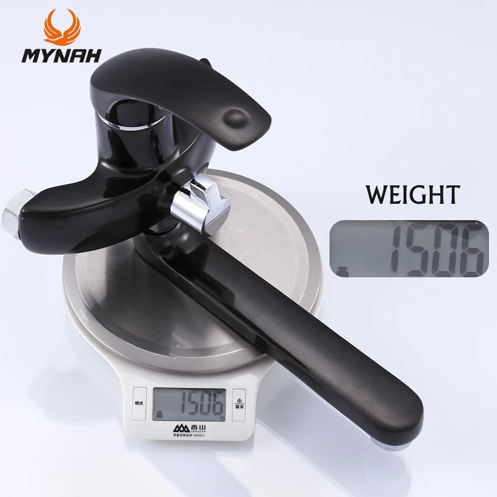 Рисунок 4 - MYNAH Черный смеситель для ванны