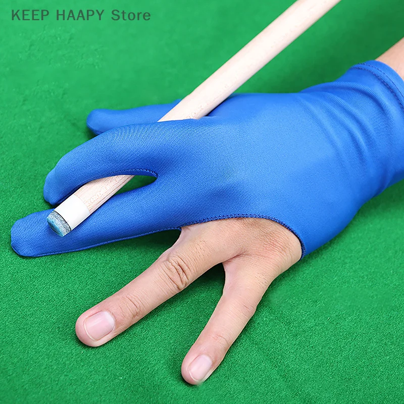 1PC Three-finger Gloves Pool Gloves Left Hand Average Size Billiard Supplies Smooth Biliardo Guanti Snooker Billiard Glove