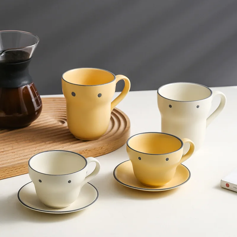 

Ceramic Coffee cup dishing high beauty breakfast Mug afternoon tea leisure milk lovers coffee cup
