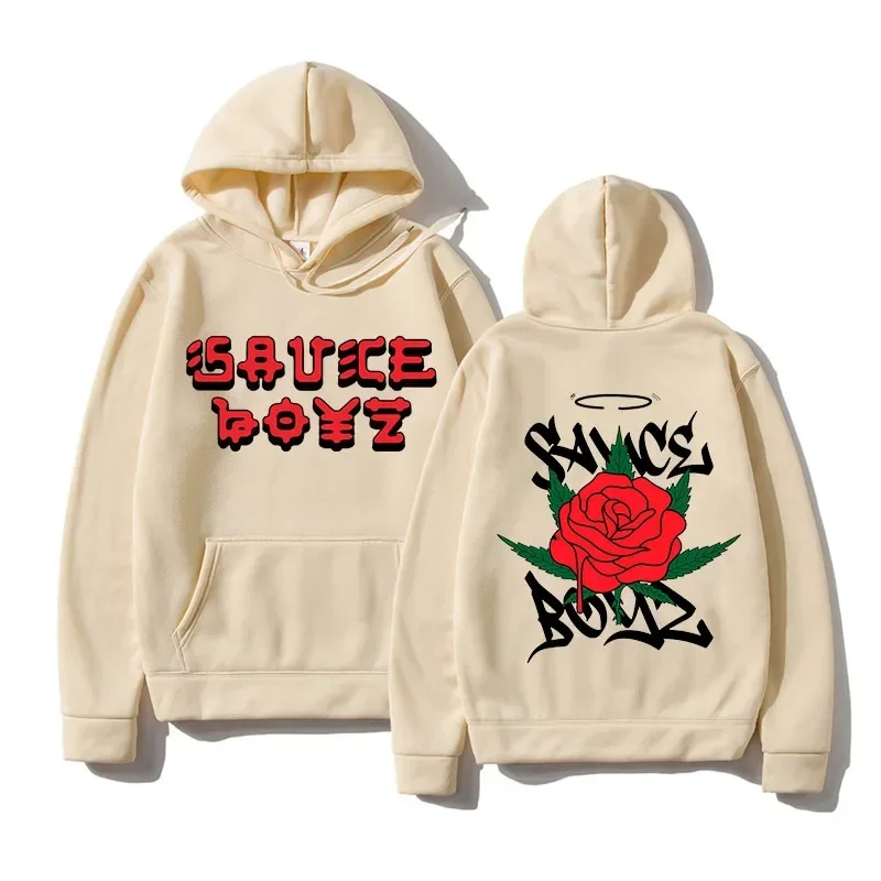 2023EladioCarrionSauceBoyzMonarcaHoodiesGraphicAnimeFashion