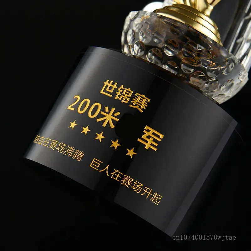 Metal figure sculpture crystal trophy Customized award Basketball,football,running,table tennis,Martial arts,cycling,golf trophy