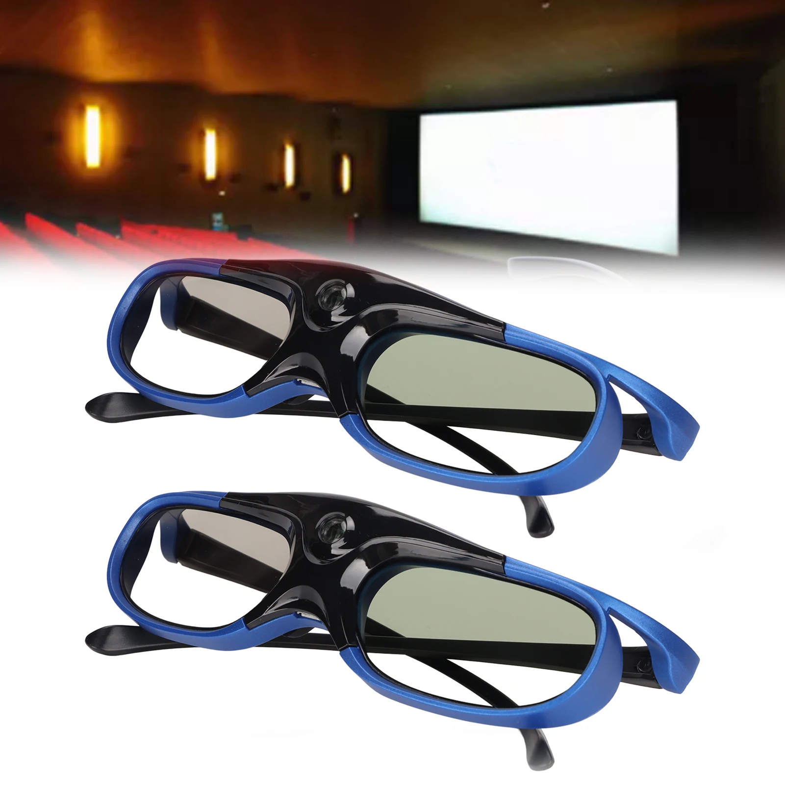 3D 안경 DLP 링크 3D 안경 144Hz DLP 링크 3D 안경 모든 DLP 링크 3D 프로젝터용 충전식 3D 액티브 셔터 안경