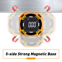 RZ Laser Angle Finder Digital Inclinometer 3-in-1 Line Protractor 4X90 Degree Angle Gauge Level With Laser Horizontal Vertical 2