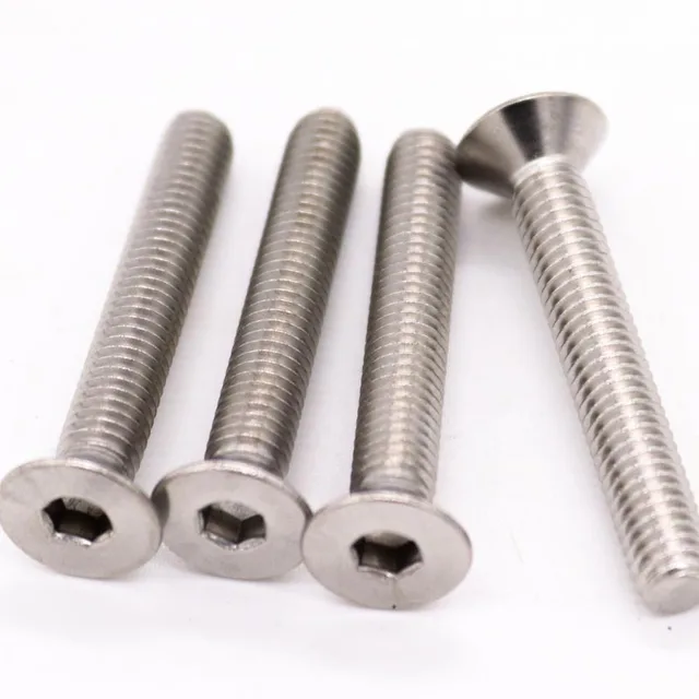 M3 M4 M5 M6 M8 M10 M12 Presa CANE Punta Grub Viti Esagonale Allen 12,9 - Foto 6