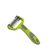 Portable Fruit and Vegetable Peeler, Stainless Steel Blades for Easy Cleaning, Efficient Kitchen Processing Tool 2