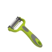 Portable Fruit and Vegetable Peeler, Stainless Steel Blades for Easy Cleaning, Efficient Kitchen Processing Tool 2