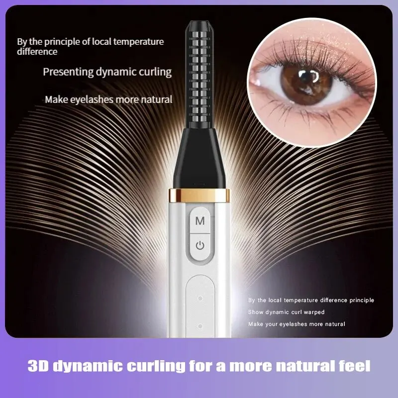 Eyelash Curler Electric Rechargeable Eyelash Ironing Device