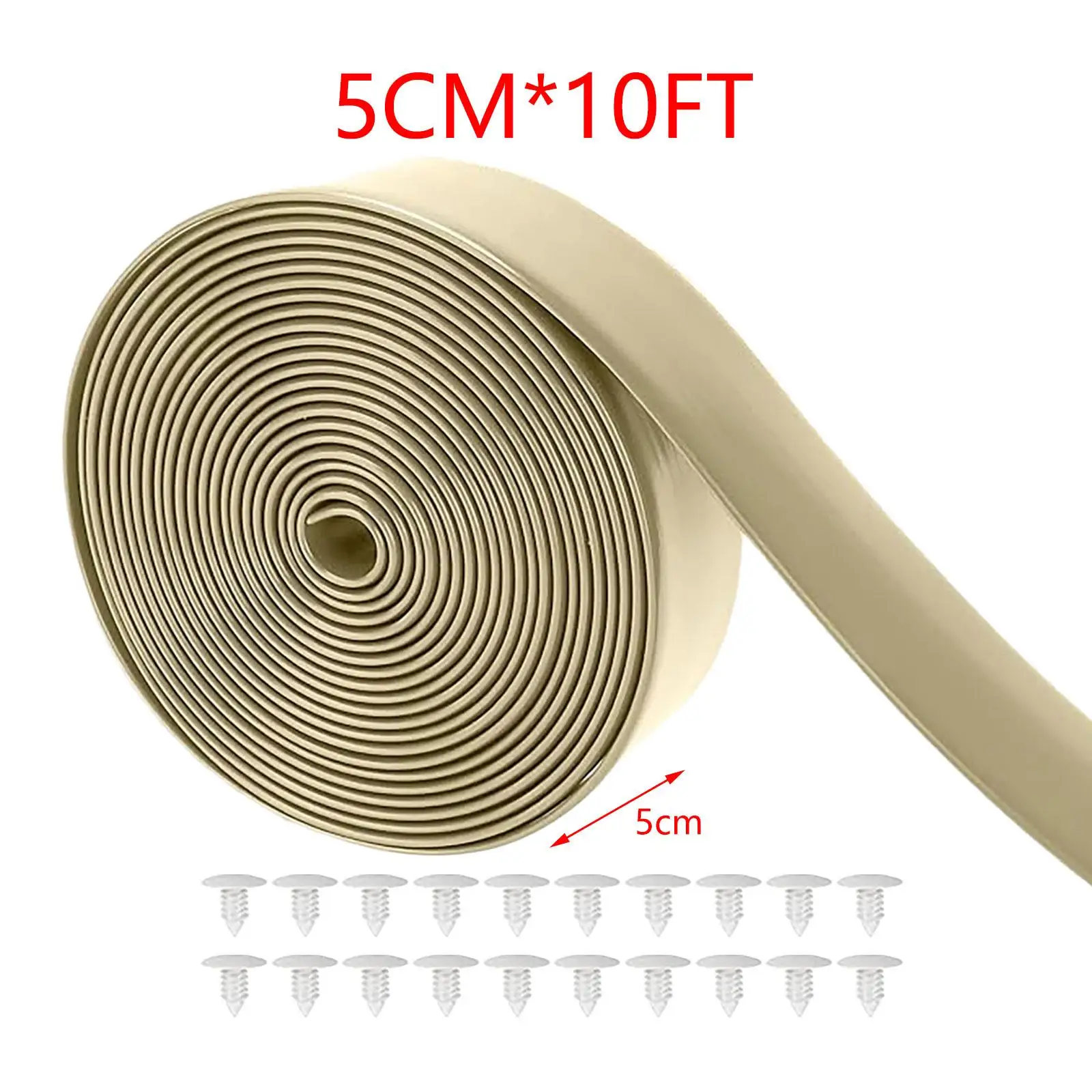 KOMORAX Cinghia in vinile per sedia larga 200 cm di lunghezza, 5,1 cm