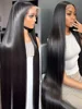 30 40Inch 250 Density Straight Lace Front Human Hair Wigs 13x6 HD For Women Glueless 13x4 Transparent Lace Frontal Wigs On Sale 2