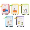 220 Sight Words Flashcards with Pictures and Sentences, 5 Levels High Frequency Words Vocabulary Building Kids Teaching Aids 5