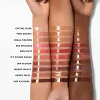 e.l.f. original Huile à lèvres revitalisante Glow Reviver, formule hydratante effet miroir, nourrit et repulpe les lèvres, couleur rose éclatante, gloss à lèvres Honey Talks 6