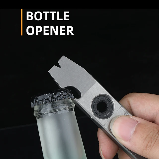 다재다능한 도구로 다양한 작업을 효율적으로 수행할 수 있는 TC4 티타늄 합금 지렛대 EDC 도구