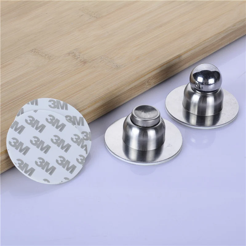 Stainless Steel Retaining Frame Noise-free Perforation-free Strong Magnetic Frame Household Door Suction Wall Suction Door Stop