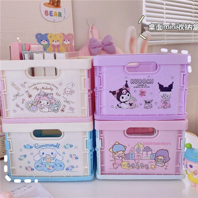 Plastic Underwear Storage Box  Cartoon Japan Sanrio Storage