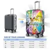 Custom Pokemon Pikachu Luggage Cover Fashion Suitcase Protector Covers Suit For 18-32 inch 6